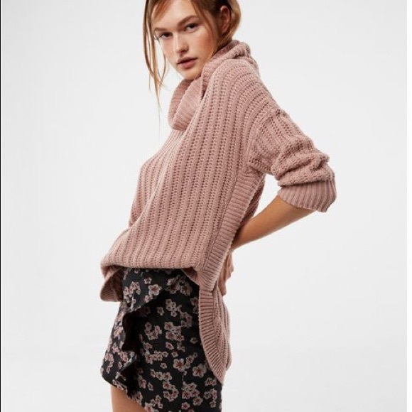 Express Sweaters - Circle Hem Turtleneck sweater